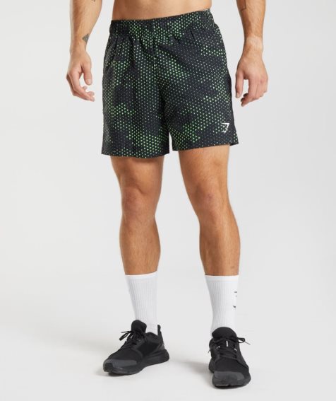 Men's Gymshark Sport Shorts Green | CA A86307